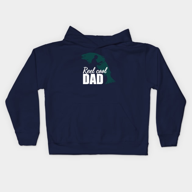 Reel Cool DAD Kids Hoodie by Tailor twist